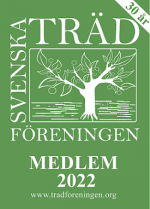 Medlemsmärke Svenska Trädföreningen 2022