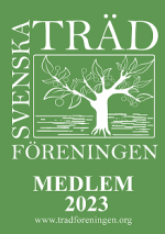 Medlemsmärke Svenska Trädföreningen 2023